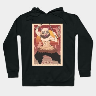 Inosuke Hashibira demon slayer Hoodie